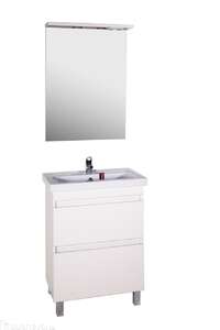 Мебель для ванной комнаты ASB-mebel Коста 60 ясень белый, напольная