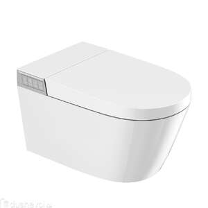 Электронный унитаз-биде Abber Bequem AC1120S смыв импульсный, белый