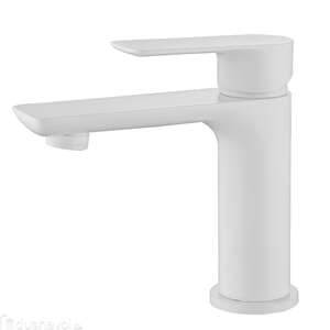 Смеситель для раковины Abber Weiss Insel AF8010FW белый матовый