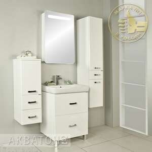 Мебель для ванной комнаты Акватон Америна 60Н белая
