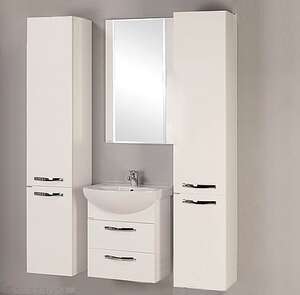Мебель для ванной комнаты Акватон Ария 50 М белая