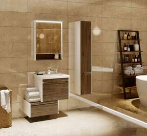 Мебель для ванной комнаты Акватон Капри 60 Такония тёмная