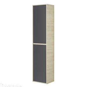 Шкаф-колонна Акватон Лофт Урбан 1A248103LQX60 37 см, графит