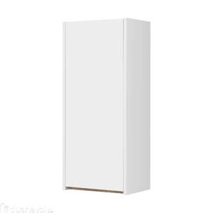 Шкаф подвесной Акватон Марти 1A270203MY010 35 см, дуб, белый