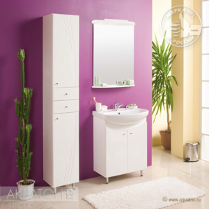 Мебель для ванной комнаты Акватон Минима 65 белый