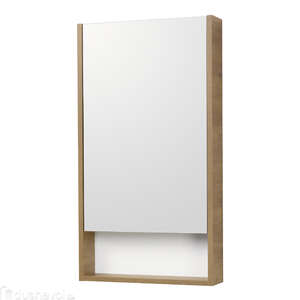 Зеркальный шкаф Акватон 1A252002SDZ90, Сканди 1A252002SDZ90 45 см, белый