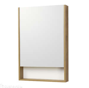 Зеркальный шкаф Акватон 1A252102SDZ90, Сканди 1A252102SDZ90 55 см, белый