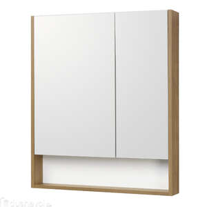 Зеркальный шкаф Акватон Сканди 1A252202SDZ90 70 см, белый