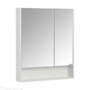 Зеркальный шкаф Акватон 1A252202SD010, Сканди 70 см 1A252202SD010 белый