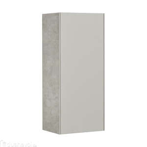 Шкаф подвесной Акватон Сохо 1A258403AJ9A0 35 см, серый