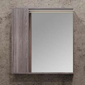 Зеркальный шкаф Акватон Стоун 80 грецкий орех 1A228302SXC80