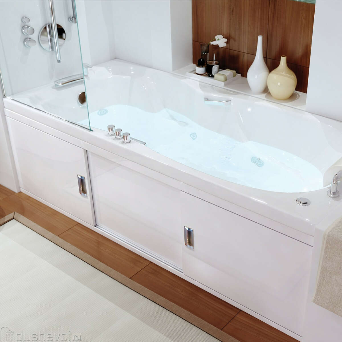 Фронтальный экран для ванны Alavann Купе Still 150 см МД-0207-1500-01 .