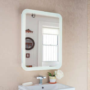 Зеркальный шкаф Alavann Vanda Lux 60 см белый