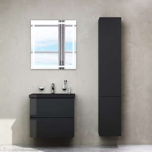Мебель для ванной комнаты Am.Pm Gem 60 см черная