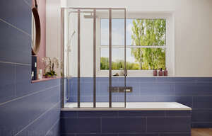 Шторка на ванну Ambassador Bath Screens 16041111L 100x140 складная