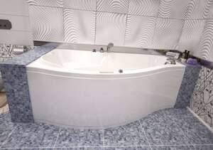 Акриловая ванна Aquanet Palma 170x100 L