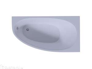 Акриловая ванна Aquatek Eco-friendly Дива 150x90 DIV150-0000002 правая, белая