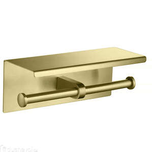 Бумагодержатель Aquatek Оберон AQ4909BG золото шлифованное