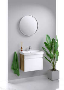 Мебель для ванной комнаты Aqwella Smart 60 дуб балтийский