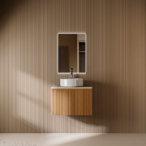 Комплект мебели для ванной ArtDecco Andy 60 см белый дуб