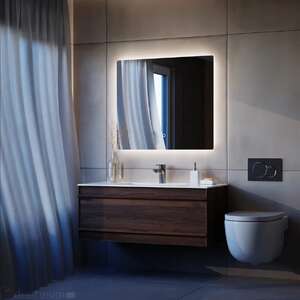 Комплект мебели для ванной ArtDecco Bridget 100 см черный орех