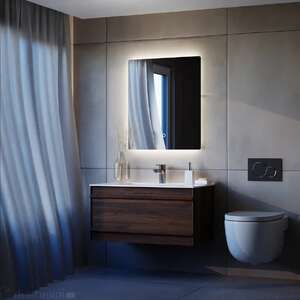 Комплект мебели для ванной ArtDecco Bridget 80 см черный орех