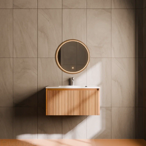 Комплект мебели для ванной ArtDecco Elizabeth 80 см белый дуб