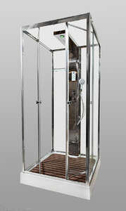 Душевая кабина AvaCan 100x100 Z111MT с гидромассажем