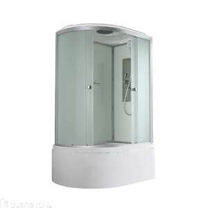 Душевая кабина AvaCan 120x80 D5012R стандартная, стекло матовое, профиль хром, правая