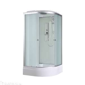 Душевая кабина AvaCan 80x80 D3080 стандартная, стекло матовое, профиль хром