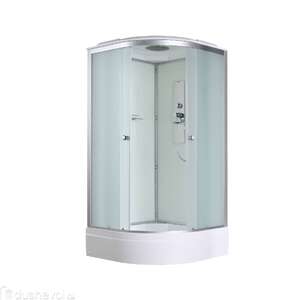 Душевая кабина AvaCan 90x90 D3090 стандартная, стекло матовое, профиль хром