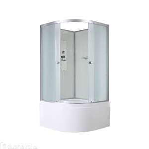 Душевая кабина AvaCan 90x90 D5090N без крыши, стекло матовое, профиль хром