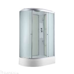 Душевая кабина AvaCan C 120x80 C3012R стандартная, стекло матовое, профиль матовый хром, правая