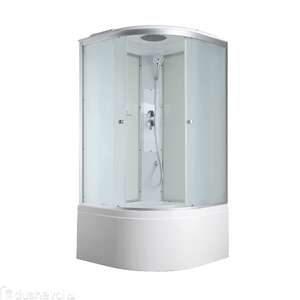 Душевая кабина AvaCan C 90x90 C5090 стандартная, стекло матовое, профиль матовый хром