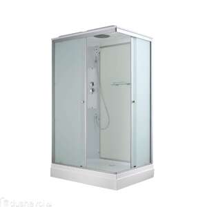 Душевая кабина AvaCan CK 110x90 CK2911 стандартная, стекло матовое, профиль матовый хром