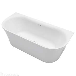 Акриловая ванна Azario Engels 170x75 ENG17075 с сифоном и каркасом, белая