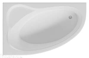 Акриловая ванна Azario Laura 170x110 AV.0052170 левая, белая
