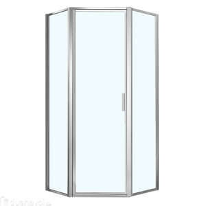 Душевой уголок Azario Richmond 90x90 AZ-NAG3231 900 без поддона, стекло прозрачное, профиль серебро