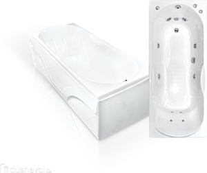 Акриловая ванна Bach Лаура 120x70