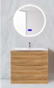 Мебель для ванной комнаты BelBagno ALBANO-1000-2C-PIA-RR Rovere Rustico