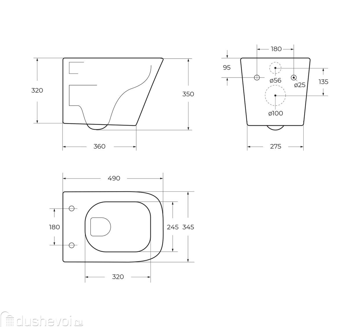 Унитаз подвесной BelBagno Ardente-R BB520CH-TOR/BB2322SC безободковый, с  сиденьем микролифт, белый купить в Домодедово - цена 17310 руб в  интернет-магазине сантехники Dushevoi.ru