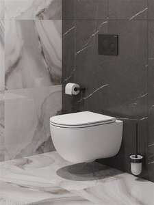 Унитаз подвесной BelBagno ETNA BB008CH-TOR/SC безободковый, сиденье с микролифтом