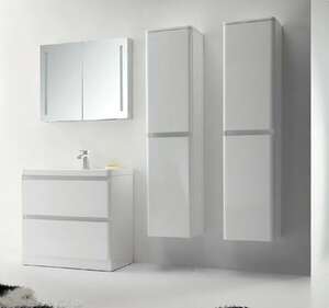 Мебель для ванной комнаты BelBagno Energia-N 80 напольная bianco lucido