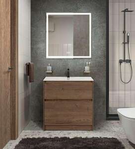 Мебель для ванной комнаты BelBagno Kraft 39 80 см Rovere Tabaco