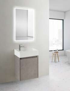 Мебель для ванной комнаты BelBagno Kraft 50x39 Pietra Grigio
