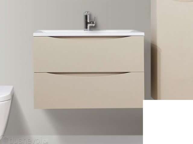 Тумба с раковиной belbagno marino 75 bianco lucido