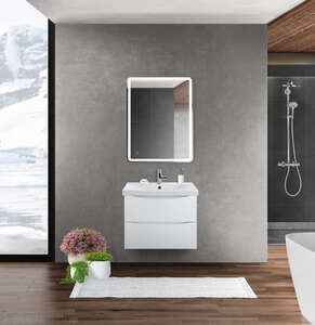 Мебель для ванной комнаты BelBagno Marino-Cer 60 Bianco Lucido