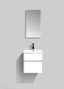 Мебель для ванной комнаты BelBagno PIETRA MINI-500AS-2C-SO-BL, Bianco Lucido