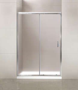 Душевая дверь в нишу BelBagno Uno 120 см текстурное стекло профиль хром