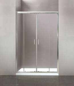 Душевая дверь BelBagno Uno 170 см прозрачное стекло профиль хром